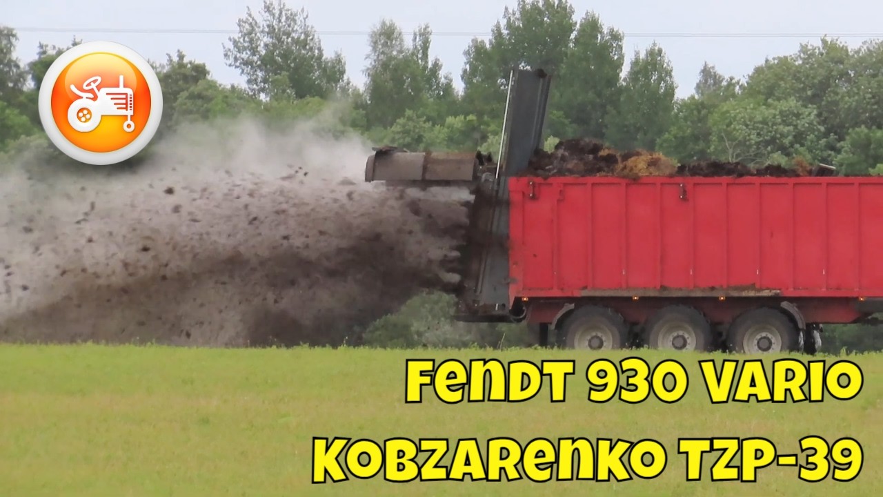 Spreading Manure 2024 | Fendt 930 Vario & Kobzarenko TZP-39