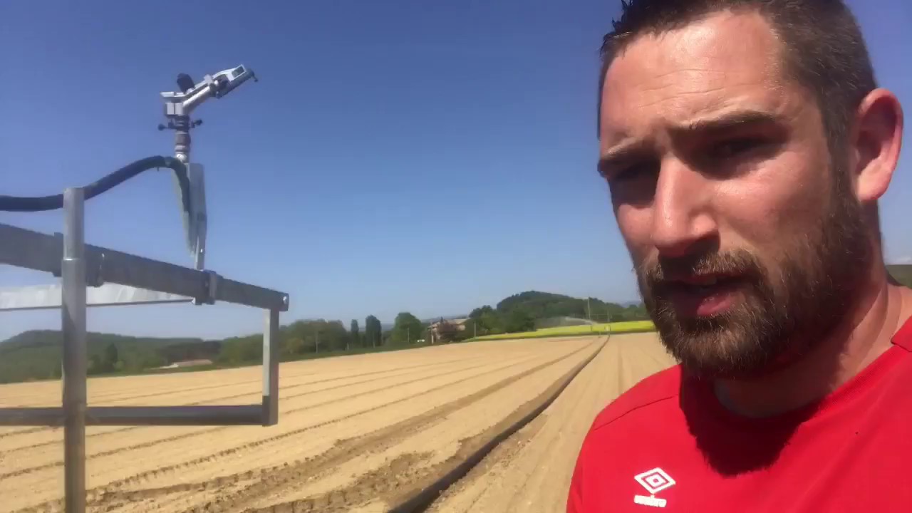 Je déplace mon enrouleur et je vous explique le fonctionnement