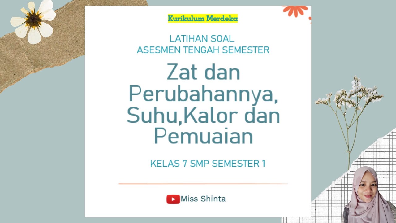 Sumatif Tengah Semester 1 STS - PTS IPA Kelas 7 SMP Tahun 2023