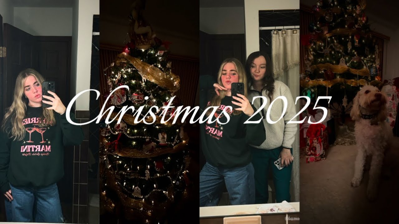 Christmas Vlogmas 2025 (kind of)  🥂🎄
