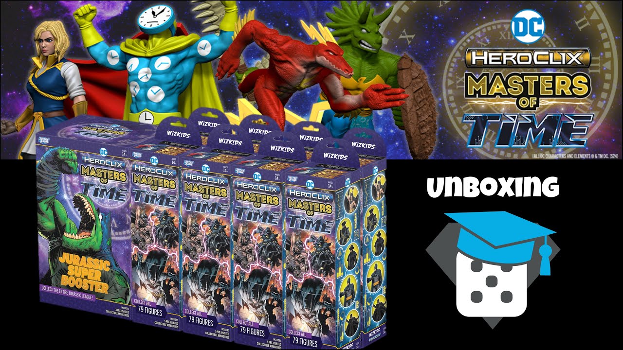 Heroclix Unboxing: DC Masters of Time