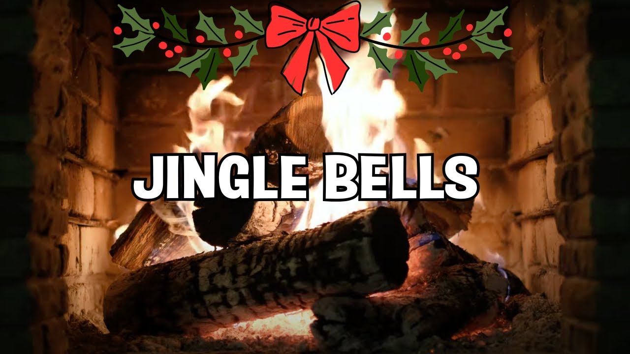 Boney M. - Jingle Bells (Fireplace Video - Christmas Songs)