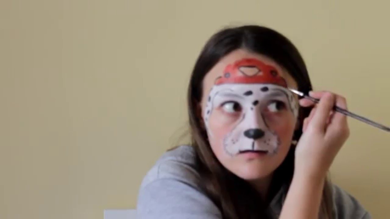 Pintacaras Patrulla Canina Marshall // Face Painting Paw Patrol