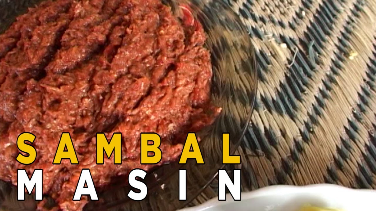 Masin adalah sambal produk hasil fermentasi udang rebon khas sumbawa | SISI LAIN