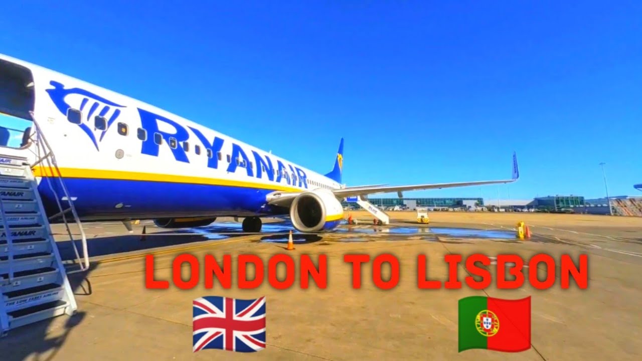 Flying Ryanair to Lisbon Portugal from London Stansted