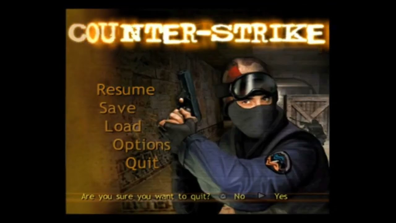 Qué hasta acá jugando PS2 Counter-Strike 
