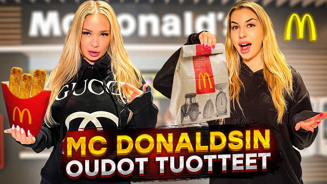 TESTISSÄ MCDONALDSIN OUTO MENU 🤔  | Luukku 9