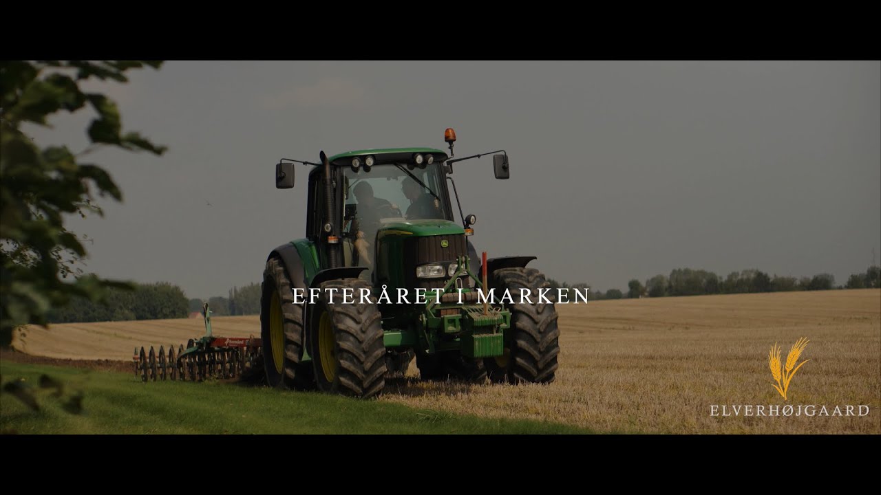 Autumn￼ seeding of winter barley in Denmark - John Deere 6620