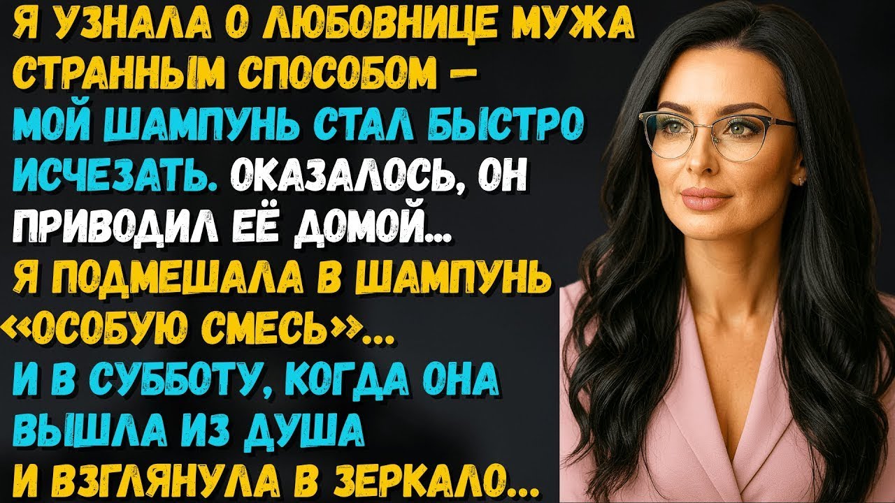 Баночка шампуня выдала страшную правду о моём муже…