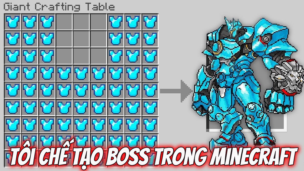 Tôi Chế Tạo BOSS Trong Minecraft | MeMaiRap