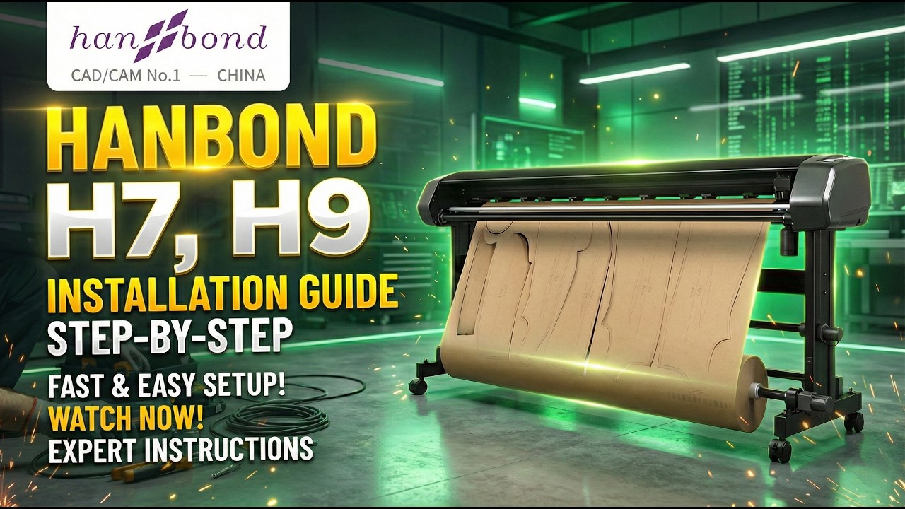 HAN BOND H7 & H9 Complete Setup & Installation Tutorial 🏭 #hanbond #mascotmachinery