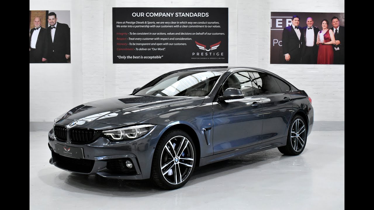 Bmw 435d Gran Coupe M Sport Auto Adaptive Led Lights Heads Up Display Digital Cockpit  Surround View