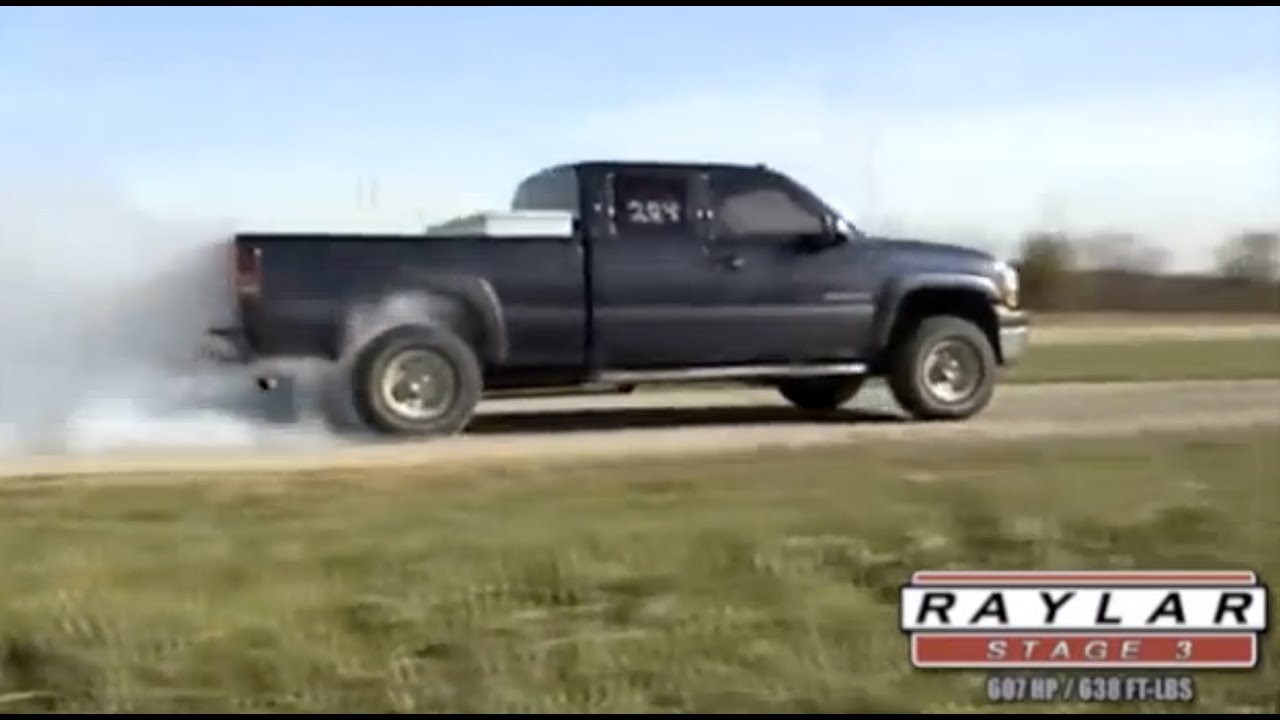 Vortec 8.1L Makes 607hp / 638ft-lbs - Idle, Burnout, 1/4 Mile