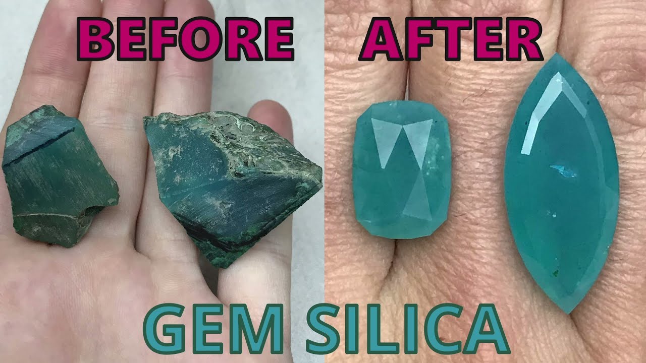 Cutting These Rare Gemstones Raw to Finished, Gem Silica