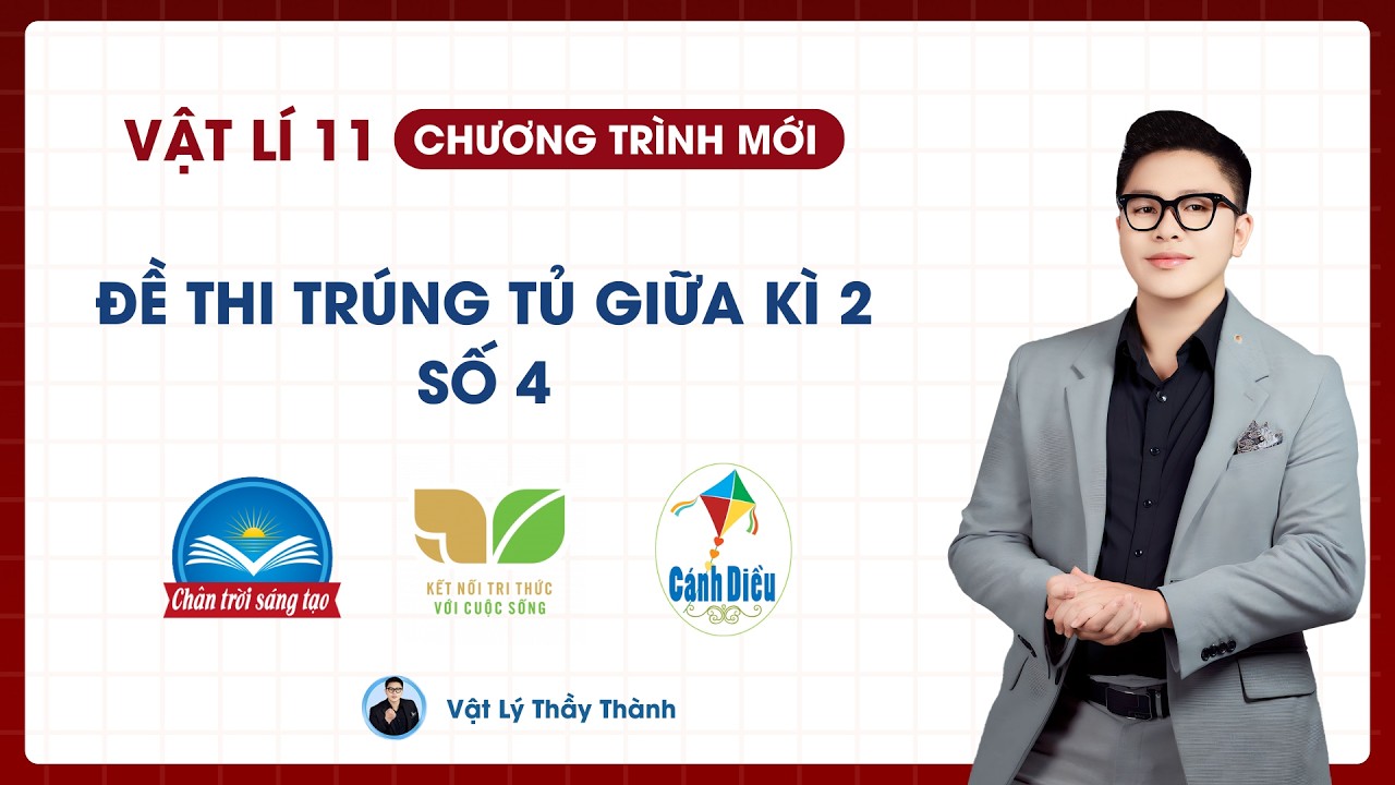 Vật Lý 11 - Đề trúng tủ giữa kì 2 - Đề 4 (Cấu Trúc Mới) || Thầy Thành