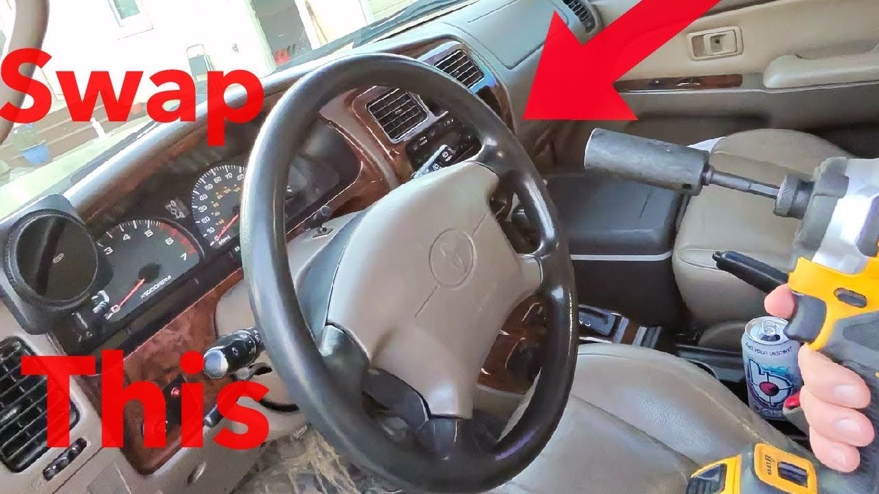 How to Swap Steering Wheel on 96-02 3rd gen Toyota 4Runner