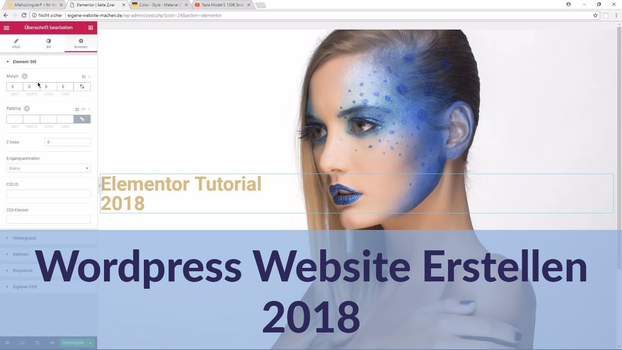 Wordpress Website 2018 KINDERLEICHT Mit Elementor Bauen - Schritt Für Schritt Anleitung