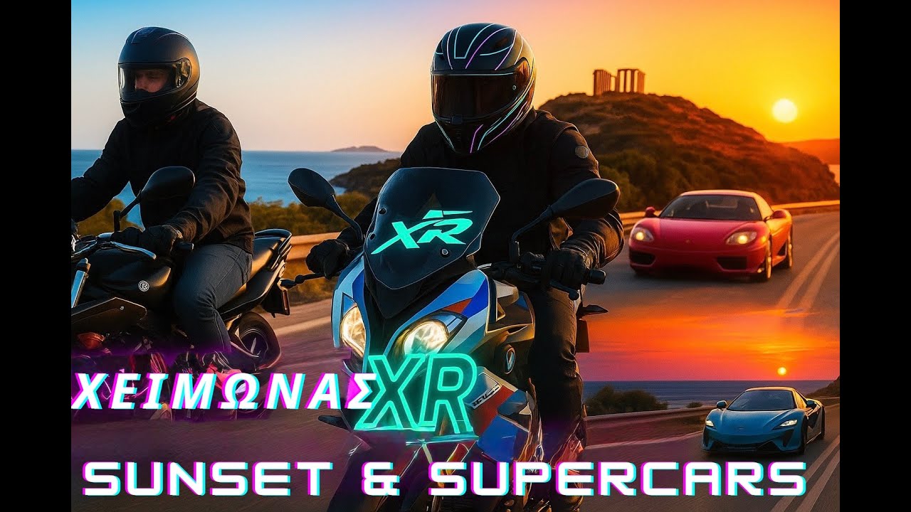 ΜΙΑ ΒΟΛΤΑ ΠΟΥ ΣΑΣ ΧΡΩΣΤΑΓΑ!🤞 S100XR & Fazer 1000 Roadtrip στο Σούνιο | Ferrari & McLaren στο δρόμο!