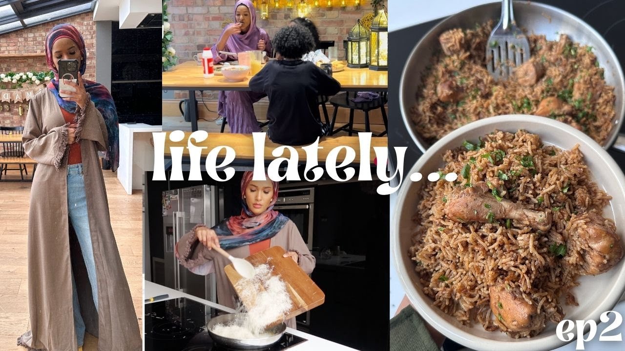 i made the viral dubai chocolate, chicken pilau + clean with me