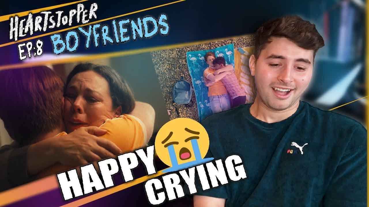 Heartstopper 'Boyfriend ' EP8 Bisexual Cast member Reaction in #4k  #heartstopper #reaction