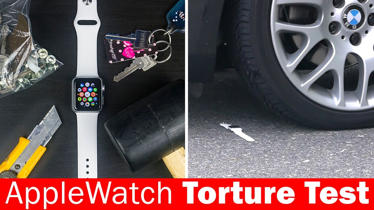 Apple Watch Scratch and Durability Test