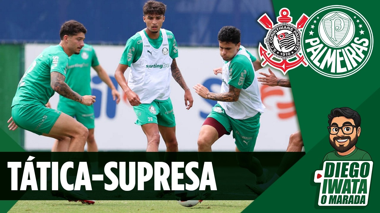 PALMEIRAS PODE TER NA SURPRESA UMA ARMA PARA DERBY QUE  PAVIMENTA SUA RECONSTRUÇÃO