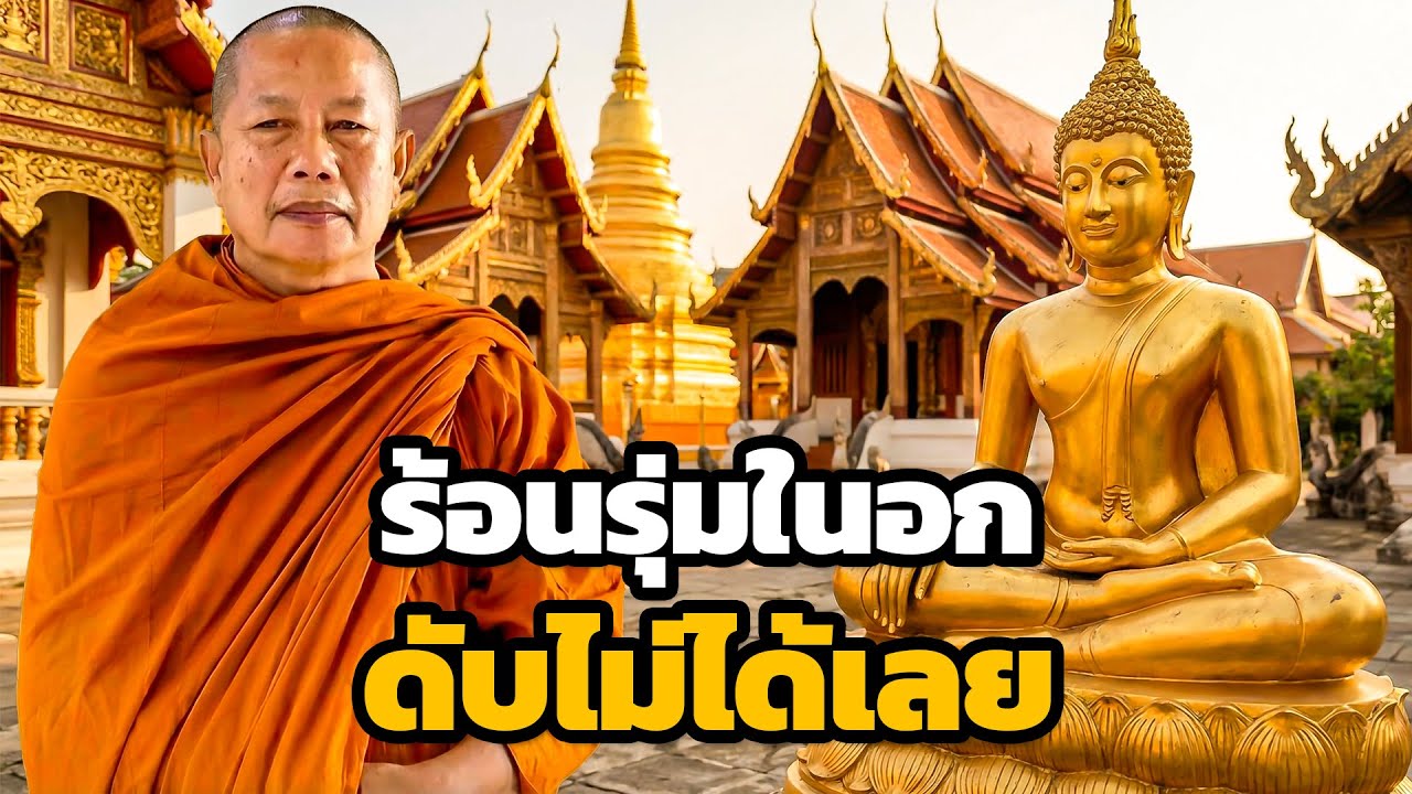ทำไมใจร้อนรน? ขาดธรรมะดูแลใจหรือเปล่า ... ธรรมะคลายทุกข์ พระมหาบุญช่วย ปัญญาวชิโร