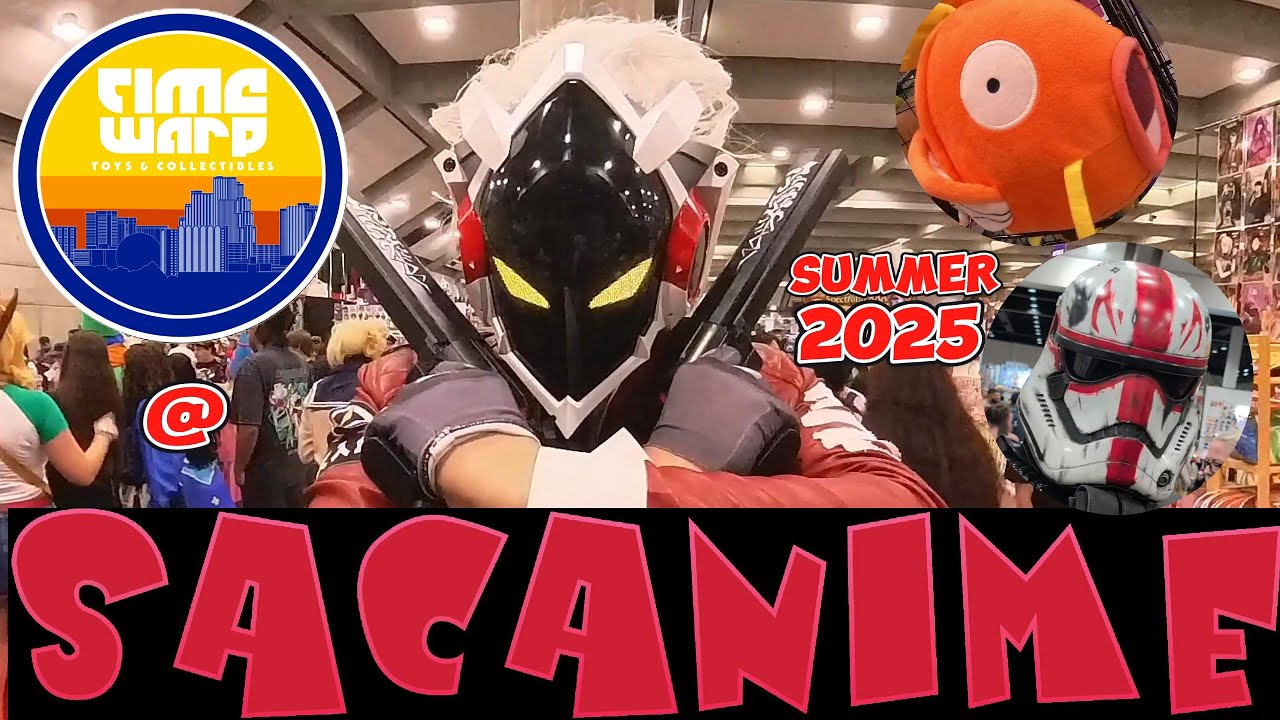 “SacAnime Summer 2025 Highlights 🎉 Toys, Laughs & Legendary Cosplay”