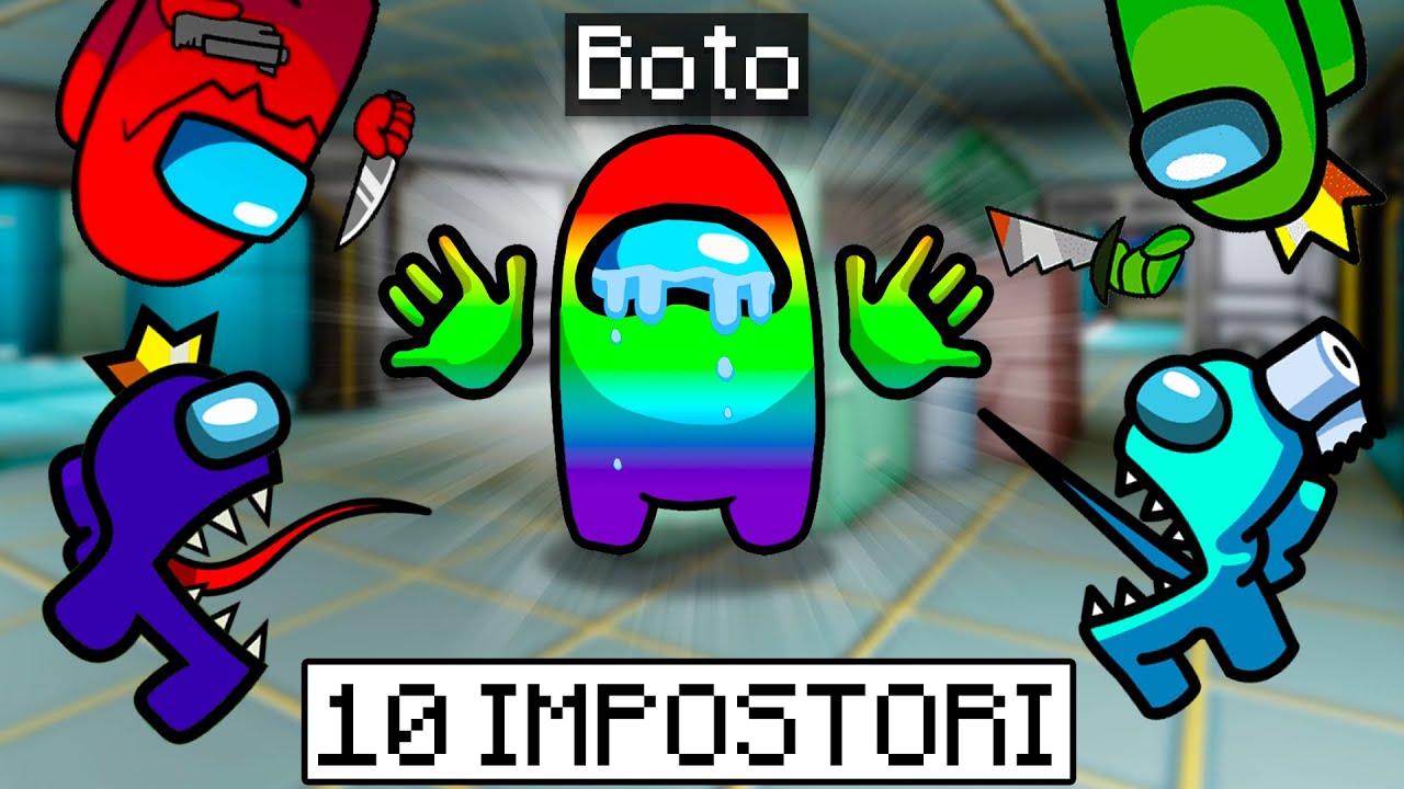 IMPOSTORII NU MA LASA IN PACE PE AMONGUS! 😡