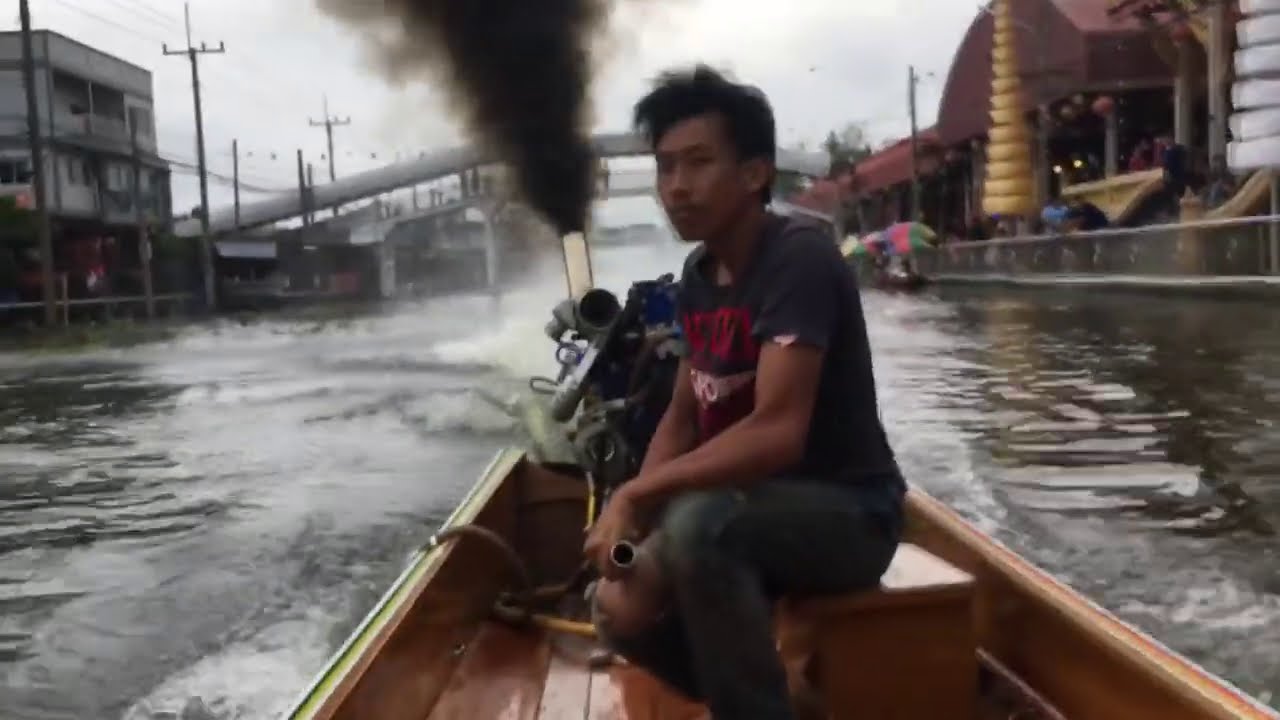 800HP Diesel Turbo Engine Thai Longtail Boat Top Speed recorded 200 KM/H