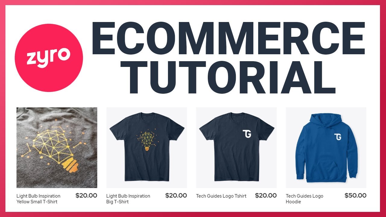 How to Build an Ecommerce Website from Scratch - Zyro Website Builder Tutorial