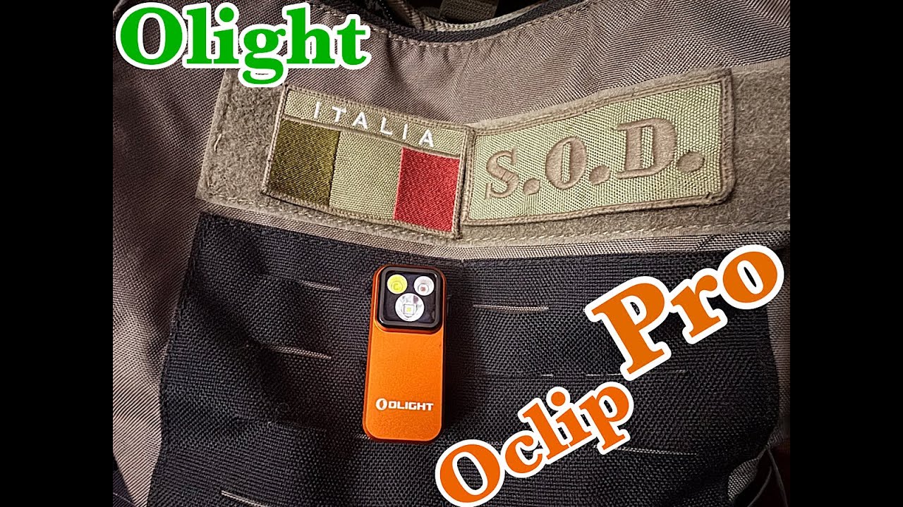 OLIGHT OCLIP PRO una Piccola Grande Torcia..!!!