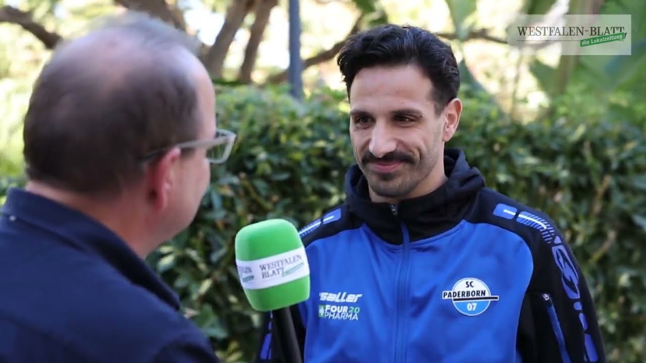 Paderborns St&uuml;rmer Adriano Grimaldi im Interview