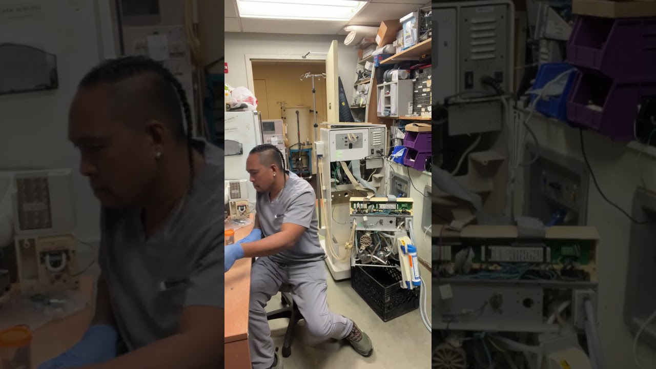 #919 ONE. TMP LOW & FLOW INLET ERROR PROBLEM ON DIALYSIS MACHINE..