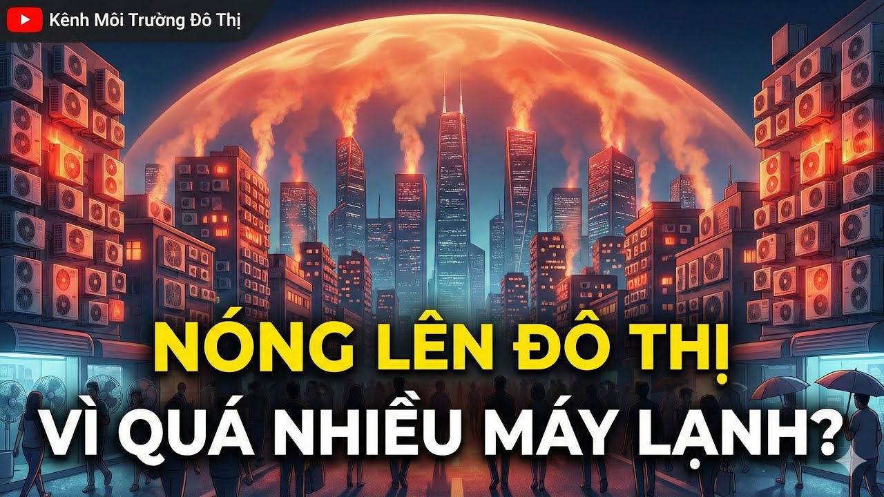Ở Sài Gòn dù có máy lạnh vẫn thấy nóng