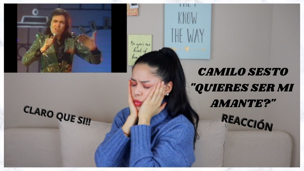 CAMILO SESTO  - ¿Quieres ser mi amante? REACTION | REACCIÓN #EVE'S REACT