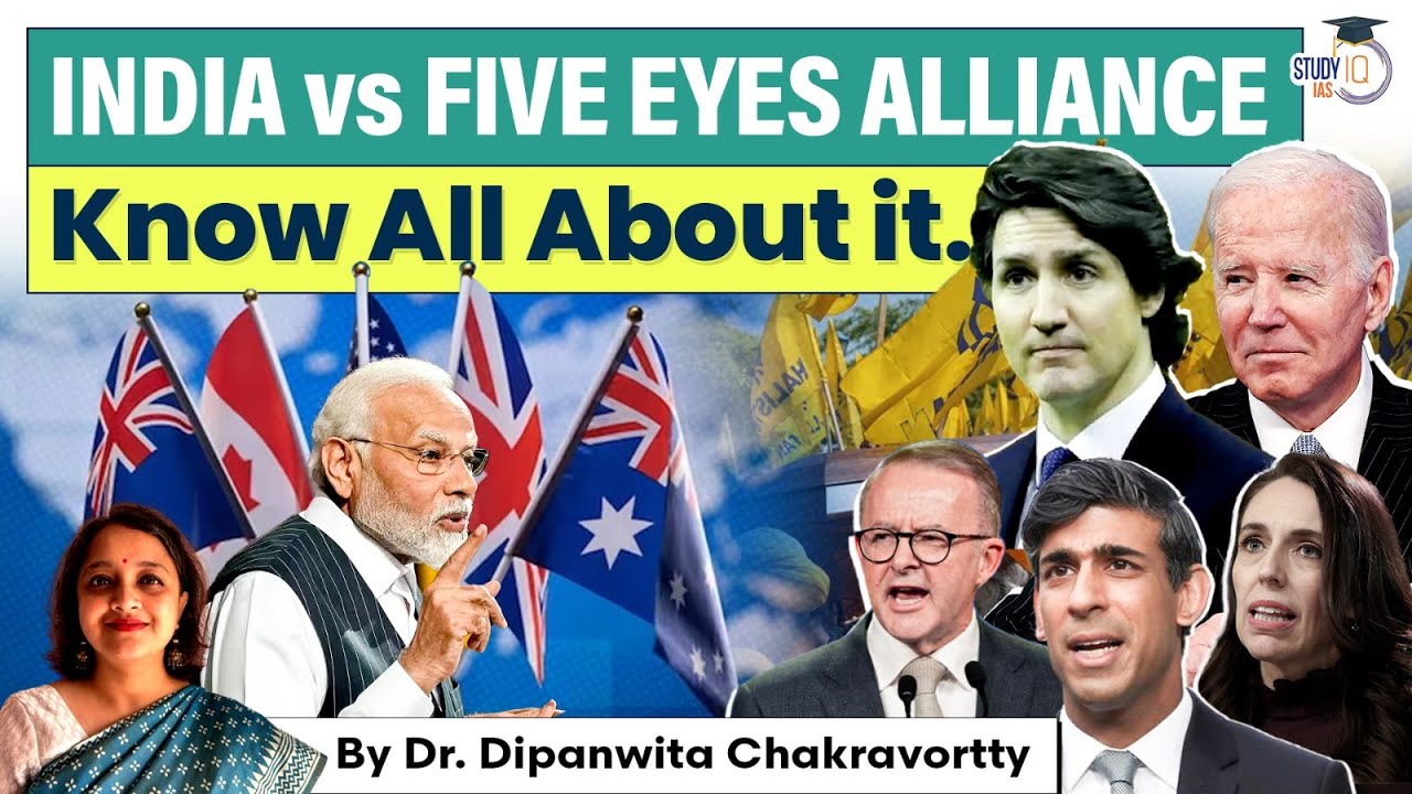 Canada-India tensions: PM Trudeau turns to Five Eyes allies for support | UPSC