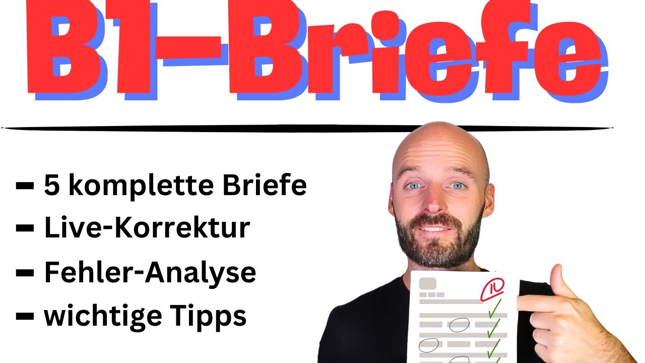 B1 Briefe | Diese Fehler DARFST du nicht machen!