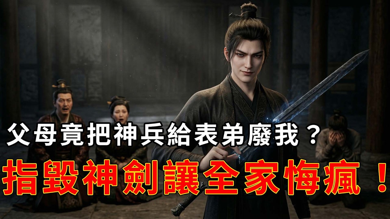 偏心父母把神兵給表弟殺我？他們不知我早成大乘期真神，兩指毀神劍，反手解散宗門讓全家悔瘋！