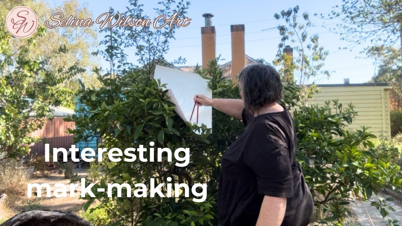 Drawing in Trees *Art Vlog*