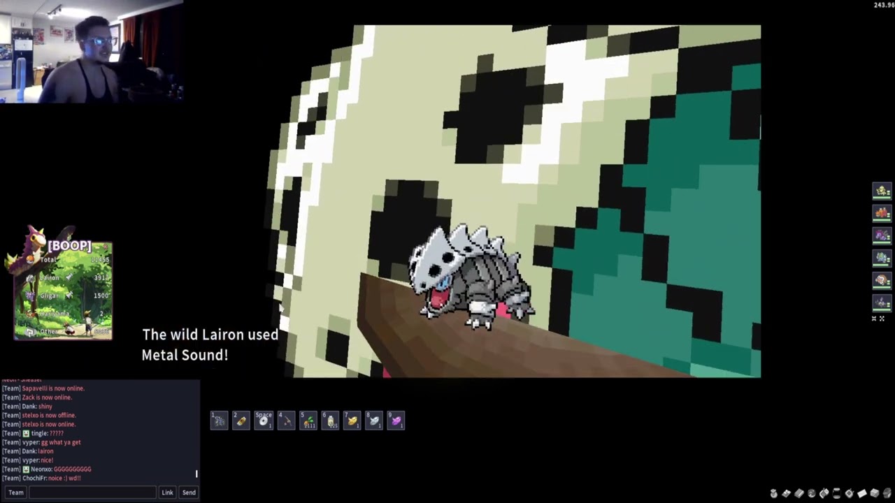 Pokemmo Shiny Lairon 11.4k Encounters