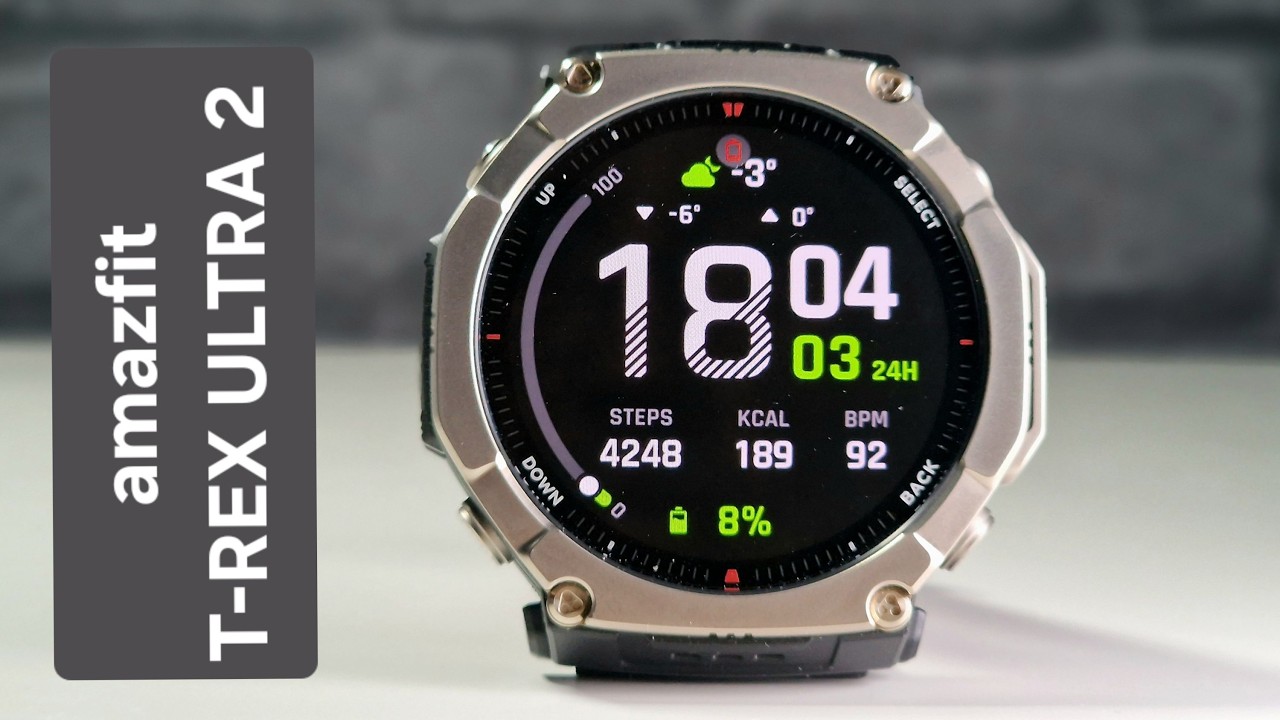 amazfit T-REX ULTRA 2. Pierwsze wrażenia