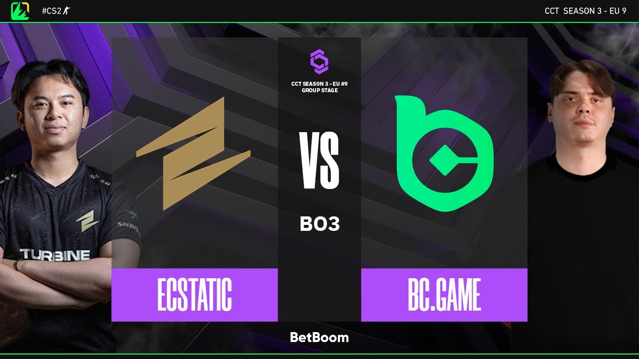 CCT Season 3 - EU #9 | ECSTATIC x BC.Game | Fase de Grupos | CS2