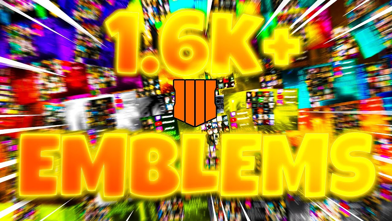 Greatest BO4 Emblem Collection?!