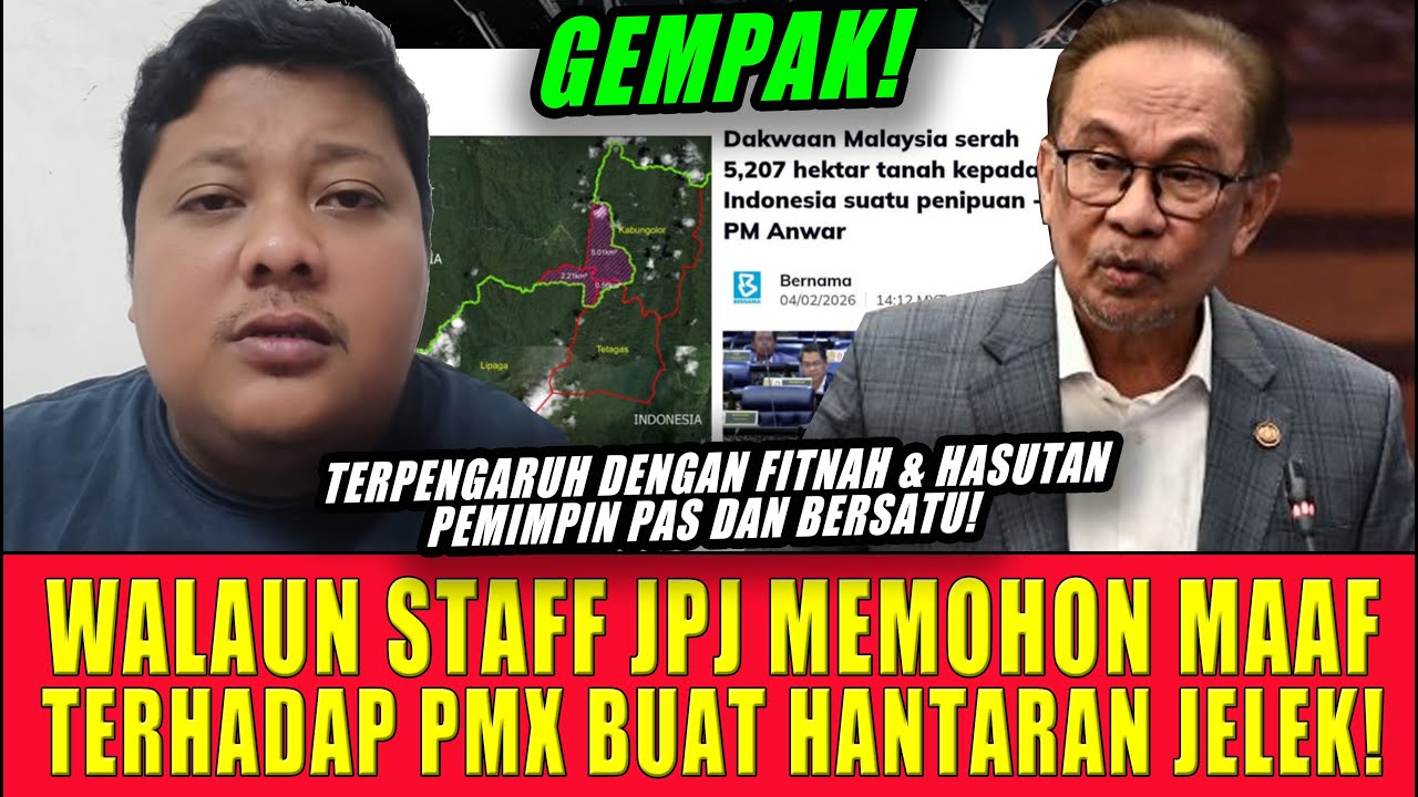 WALAUN STAFF JPJ MEMOHON MAAF TERHADAP PMX BUAT HANTARAN JELEK!