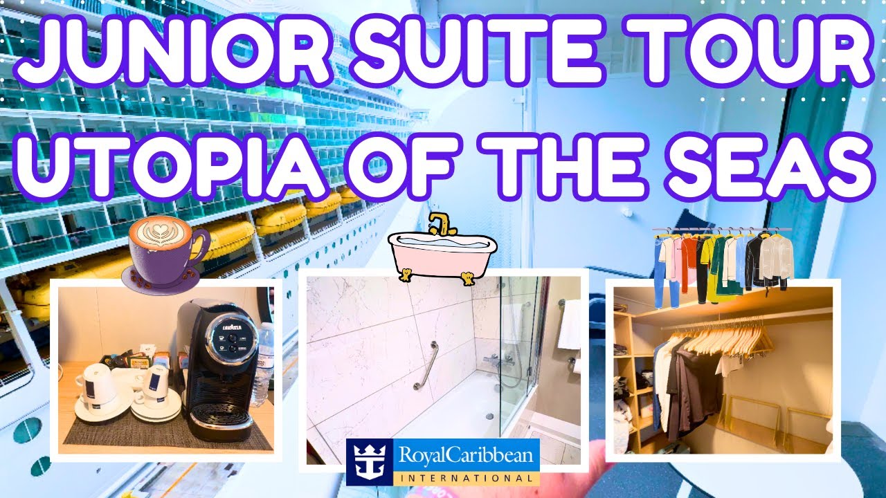 Экскурсия по каюте: каюта Junior Suite 8632 на лайнере Utopia of the Seas | Видеоблог о круизе Ro...