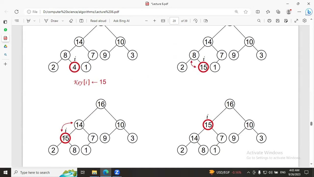12- lec6 Priority Queues with heap شرح مبسط