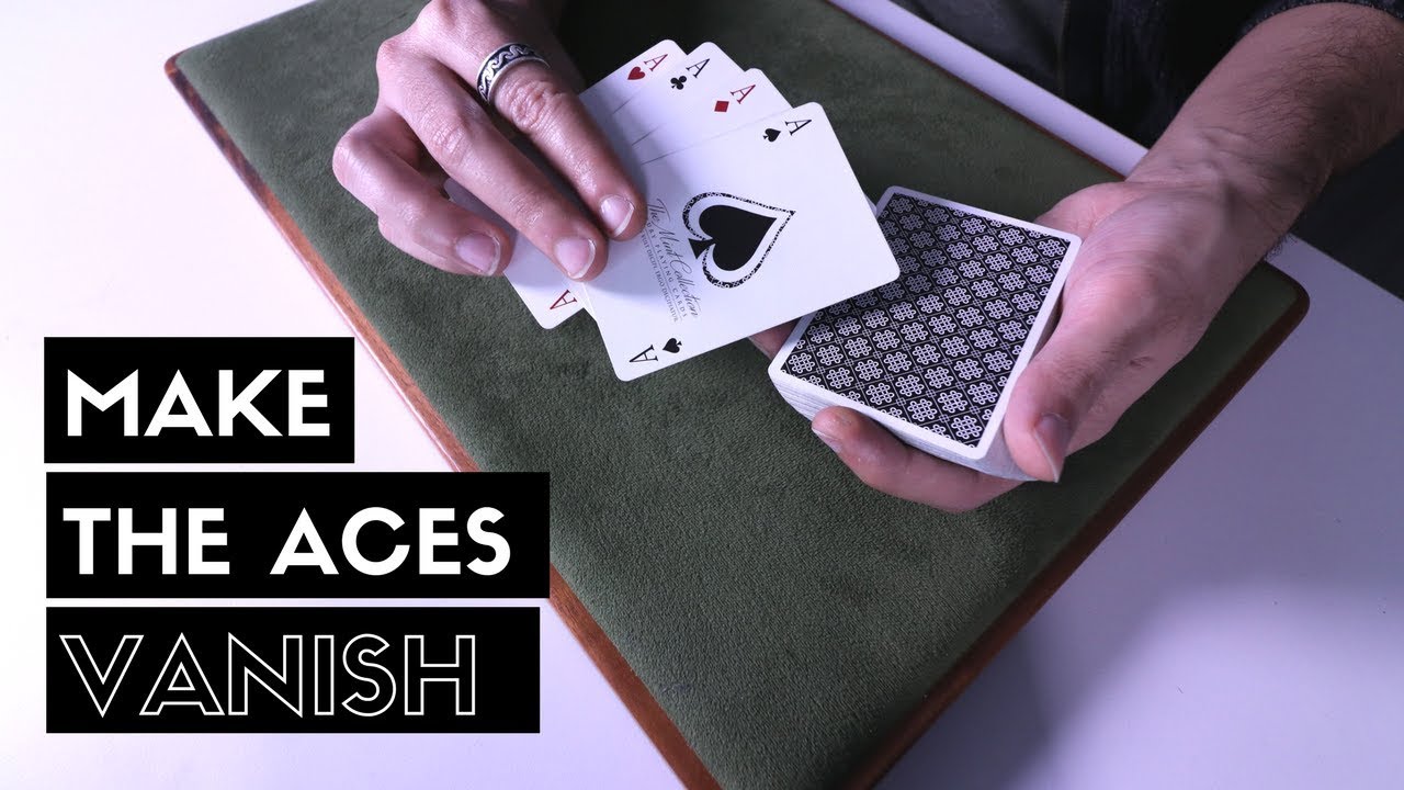 Make all 4 Aces VANISH | Card Trick Tutorial [HD]