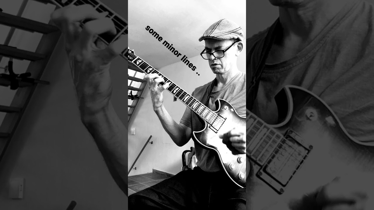 some minor jazz lines ..