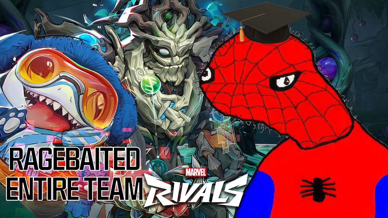 Ragebait Spider-Man Makes ENTIRE ENEMY TEAM RAGE..